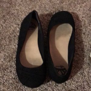Black flats